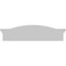 Ekena Millwork Eyebrow Architectural Grade PVC Pediment, 40"W x 10-1/2"H x 2-3/4"P PEDP040X105EYE00 - alternate 4